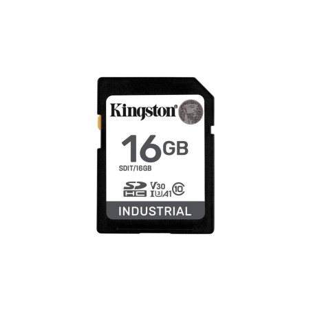 Kingston Industrial microSDHC 16GB 100MB/s - Reliable Performance for Your Data Needs!